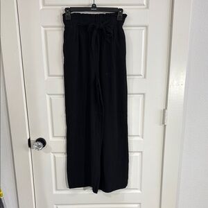 Double Zero Black Wide-Leg Jumpsuit